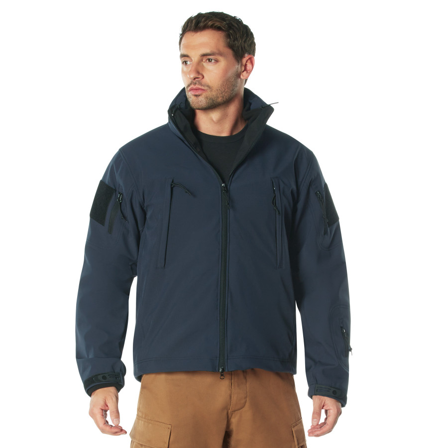 Soft shell navy jacket online