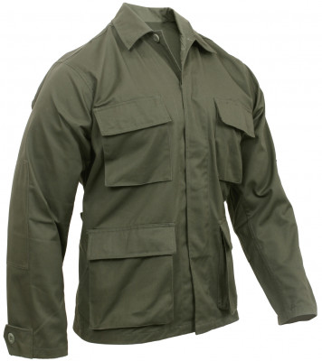 Китель оливковый Rothco BDU Shirt Olive Drab 7837, фото