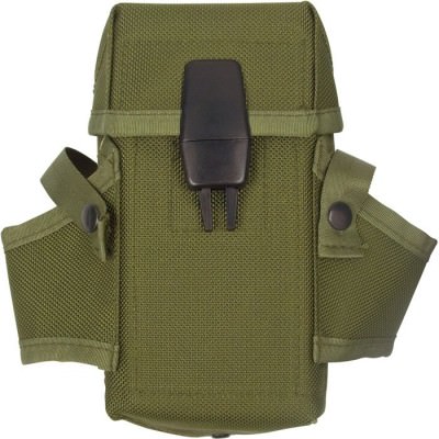 Оливковый подсумок для двух магазинов M16 и двух гранат Rothco M-16 Clip Pouches Olive Drab 9947, фото