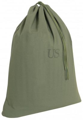 Оливковый армейский брезентовый мешок (61 x 76 см) G.I. Cotton Barracks Laundry Bag Olive Drab 2578, фото