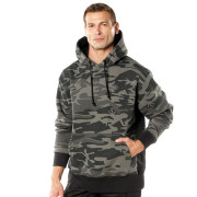 Rothco Every Day Pullover Hooded Sweatshirt Black Camo 42080