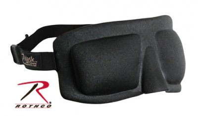 Маска для сна черная американская McNETT® Outgo™ Z-Mask™ Sleep Shield Black 9417, фото