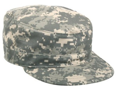 Кепка армейская регулированная цифровой камуфляж Rothco Adjustable Fatigue Cap ACU Digital Camo 4542, фото