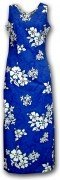 Pacific Legend Long Tank Hawaiian Dresses - 321-3156 Blue