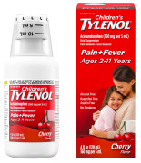 Tylenol (Тайленол) сироп для детей и подростков 120 мл вишня
