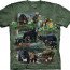 Футболка The Mountain T-Shirt Bear Collage 104969 - Футболка американская The Mountain T-Shirt Bear Collage 104969
