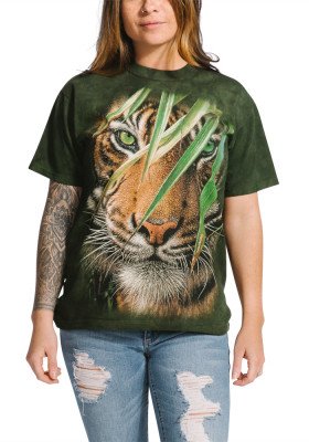 Футболка с тигром The Mountain T-Shirt Emerald Forest 105934, фото