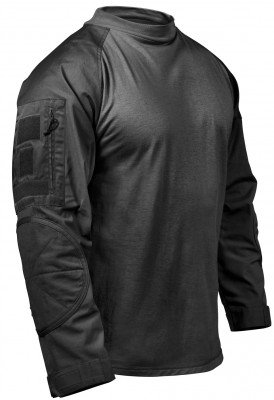 Рубашка для бронежилета Rothco Tactical Airsoft Combat Shirt Black 45010, фото