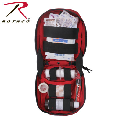 Тактическая аптечка молле красный подсумок Rothco MOLLE Tactical First Aid Kit Red 8778, фото