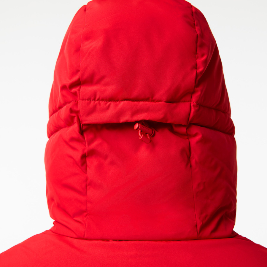 Lacoste Water Repellent Puffer Jacket Red