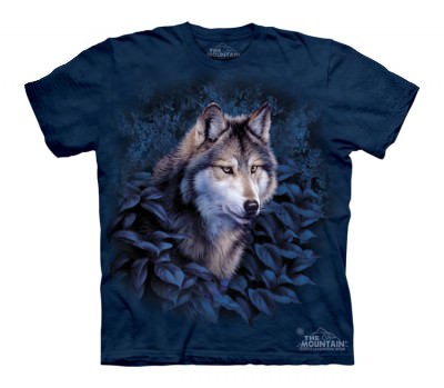 Футболка The Mountain - Wolf in Blue Foliage - Детская, фото