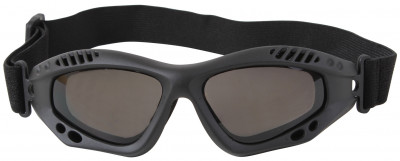 Спортивные гоглы очки Rothco Ventec Tactical Goggles Black Frame w/ Smoke Lenses, фото