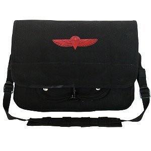 Сумка Rothco Israeli Paratrooper Shoulder Bag Black 8127, фото