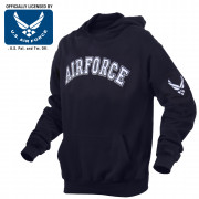 Rothco Military Embroidered Pullover Hoodies Navy Blue / AIR FORCE 2047 