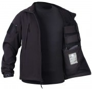 Rothco Concealed Carry Soft Shell Jacket Black 55385