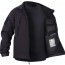 Куртка софтшел черная скрытое ношение оружия Rothco Concealed Carry Soft Shell Jacket Black 55385 - Куртка софтшел черная скрытое ношение оружия Rothco Concealed Carry Soft Shell Jacket Black 55385