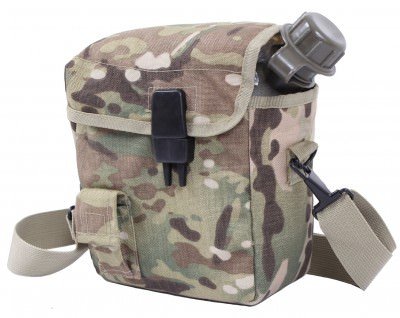 Подсумок для двухквартовой фляги мультикамовый Rothco MOLLE 2 Qt Canteen Cover MultiCam™ 1264, фото