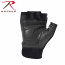 Перчатки беспалые черные огнеупорные Rothco Fingerless Cut and Fire Resistant Carbon Hard Knuckle Gloves Black 28081 - Перчатки черные огнеупорные без пальцев Rothco Fingerless Cut and Fire Resistant Carbon Hard Knuckle Gloves Black 28081