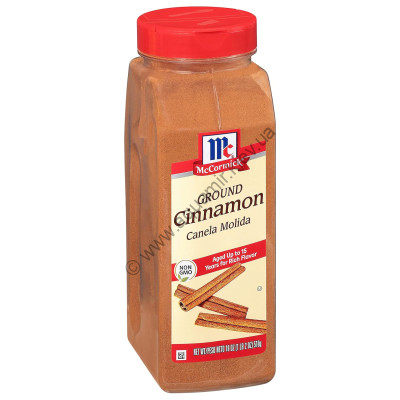 Корица премиум качества американская молототая McCormick Ground Cinnamon (510 гр), фото