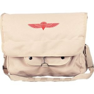 Сумка Rothco Israeli Paratrooper Shoulder Bag Khaki 8120, фото