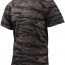 Футболка тигровый лесной камуфляж Rothco T-Shirt Tiger Stripe Camo 6787 - Футболка камуфлированная Rothco T-Shirt Tiger Stripe Camo 6787