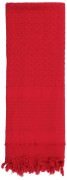 Rothco Solid Color Shemagh Tactical Desert Scarf Red 8637