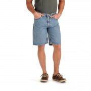 Lee Men's Regular-Fit Denim Short Light Stone 2181016