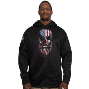 Rothco Bearded Skull Concealed Carry Hoodie Black 52080