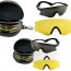 Rothco Firetec Interchangeable Sport Glass Lens System - Очки спортивные FireTec Sport Tactical Spectacle Kit - Smoke / Clear / Yellow Lens - 10337