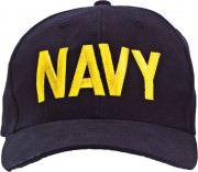 Бейсболка Rothco Baseball Cap - Navy Blue w/ NAVY