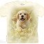 Футболка с щенком золотого ретривера The Mountain T-Shirt Golden Puppy 105933 - Футболка с щенком золотого ретривера The Mountain T-Shirt Golden Puppy 105933