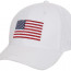 Бейсболка белая с флагом США Rothco USA Flag Low Pro Cap 4604 - Бейсболка белая с флагом США Rothco USA Flag Low Pro Cap 4604