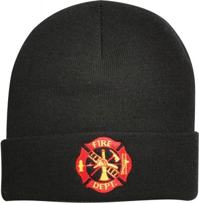 Шапка пожарного акриловая Rothco Deluxe Fire Department Embroidered Watch Cap 5356, фото