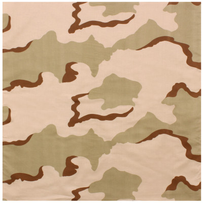 Бандана трехцветный пустынный камуфляж Rothco Bandana Desert Camouflage (68 x 68 см) 4347 , фото