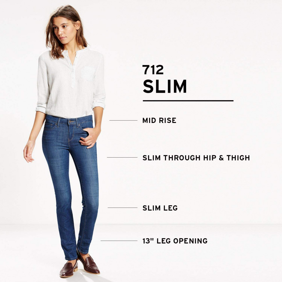Levi's Women's 712 Slim Jean 