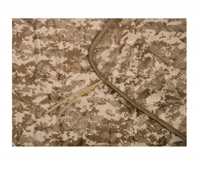 Подкладка-утеплитель для пончо  пустынный цифровой камуфляж Rothco G.I. Type Poncho Liner Desert Digital Camo 18475, фото