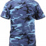 Футболка городской голубой камуфляж Rothco T-Shirts Sky Blue Camo 6788 - Футболка камуфлированная Rothco T-Shirts Sky Blue Camo 6788