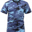 Футболка городской голубой камуфляж Rothco T-Shirts Sky Blue Camo 6788 - Футболка камуфлированная Rothco T-Shirts Sky Blue Camo 6788