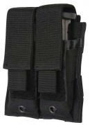 Rothco MOLLE Double Pistol Mag Pouch Black 51002