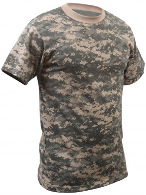 Футболка армейский цифровой камуфляж акупат Rothco T-Shirt ACU Digital Camo 6376, фото