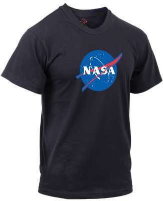 Футболка с цветной эмблемой НАСА Rothco NASA Meatball Logo T-Shirt 1958, фото