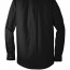 Черная рубашка с длинным рукавом Port Authority Long Sleeve Carefree Poplin Shirt Deep Black W100 - Черная рубашка с длинным рукавом Port Authority Long Sleeve Carefree Poplin Shirt Deep Black W100