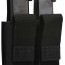 Черный подсумок молле для двух пистолетных магазинов с рамой 9 мм Rothco MOLLE Double Pistol Mag Pouch w/ Insert Black 51001 - Черный подсумок молле для двух пистолетных магазинов с рамой 9 мм Rothco MOLLE Double Pistol Mag Pouch w/ Insert Black 51001