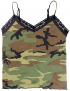 Rothco Women Lace Trimmed Camisole Woodland Camo 5490