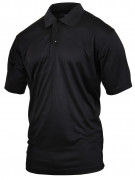 Rothco Moisture Wicking Polo Shirt Black 2291