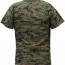 Футболка лесной цифровой камуфляж Rothco T-Shirt Woodland Digital Camouflage 6494 - Футболка камуфлированная Rothco T-Shirt Woodland Digital Camouflage 6494