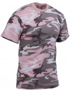 Rothco T-Shirt Subdued Pink Camo 8661