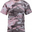 Футболка приглушенный розовый камуфляж Rothco T-Shirt Subdued Pink Camo 8661 - Футболка камуфлированная Rothco T-Shirt Subdued Pink Camo 8661