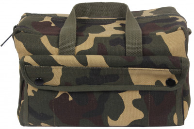 Сумка механика для инструментов лесной камуфляж Rothco G.I. Type Mechanics Tool Bags Woodland Camo 7181, фото