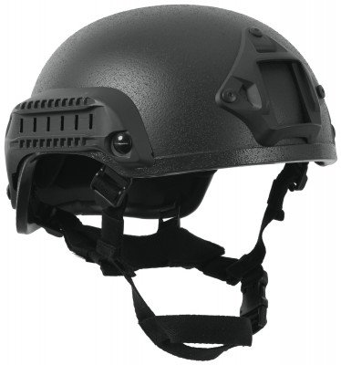 Реплика военного шлема Rothco MICH-2001 PJ Style Airsoft Helmet Black 1894, фото
